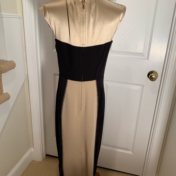 NWT, dress, Gorgeous Rachel Roy, black/Champaign - Picture 2 of 8